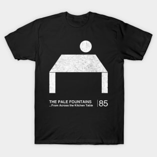 The Pale Fountains / Minimalist Graphic Artwork Design T-Shirt